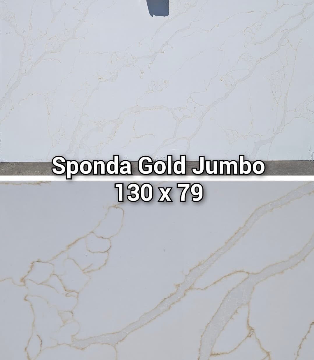 Sponda Gold quartz slab